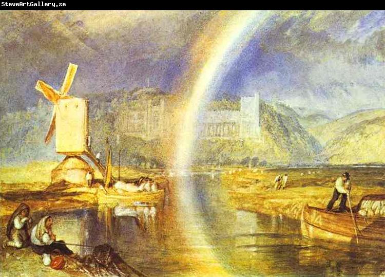 J.M.W. Turner Arundel Castle, with Rainbow.